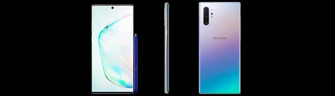 Samsung Galaxy Note10 and Galaxy Note10+ press renders leaked in gradient paint job and Black